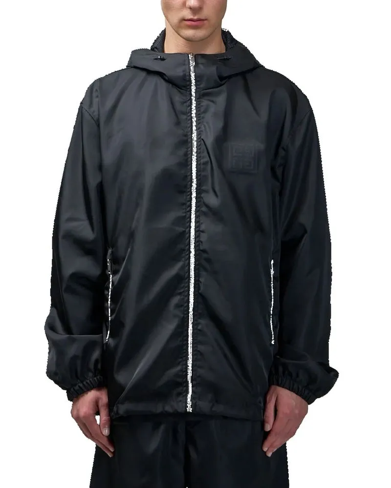 Givenchy Men's Black Nylon Shell Jacket Clothing Black