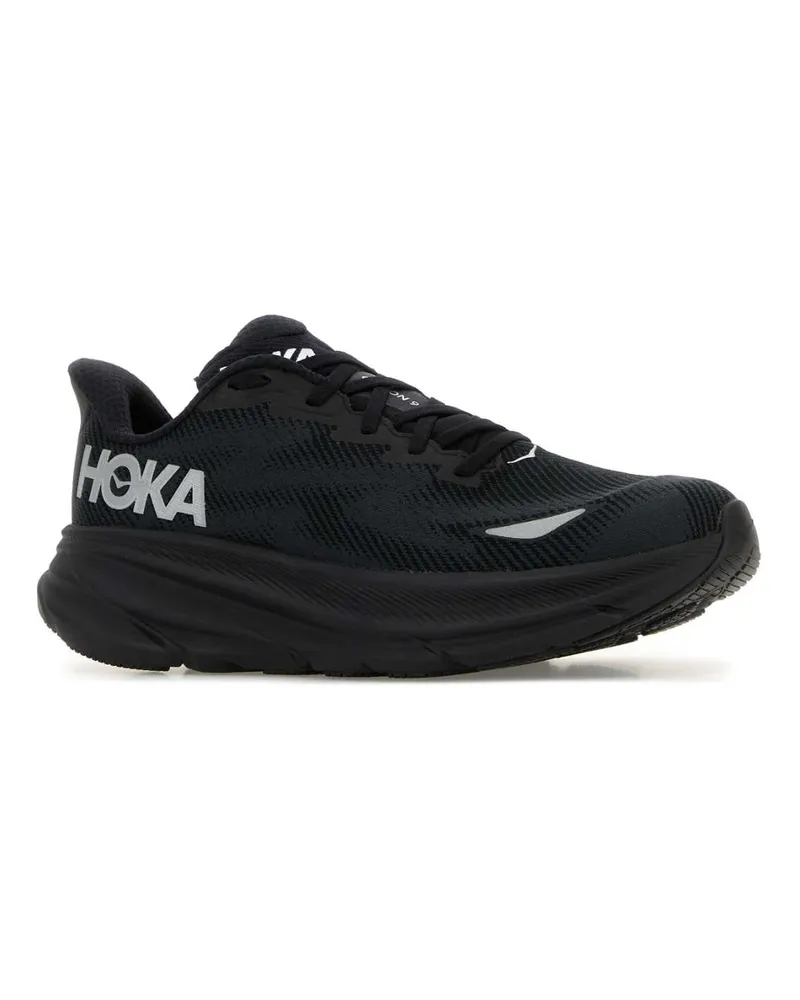 HOKA ONE ONE Men's Black Gore-Tex Clifton 9 Sneakers Blackblack Black