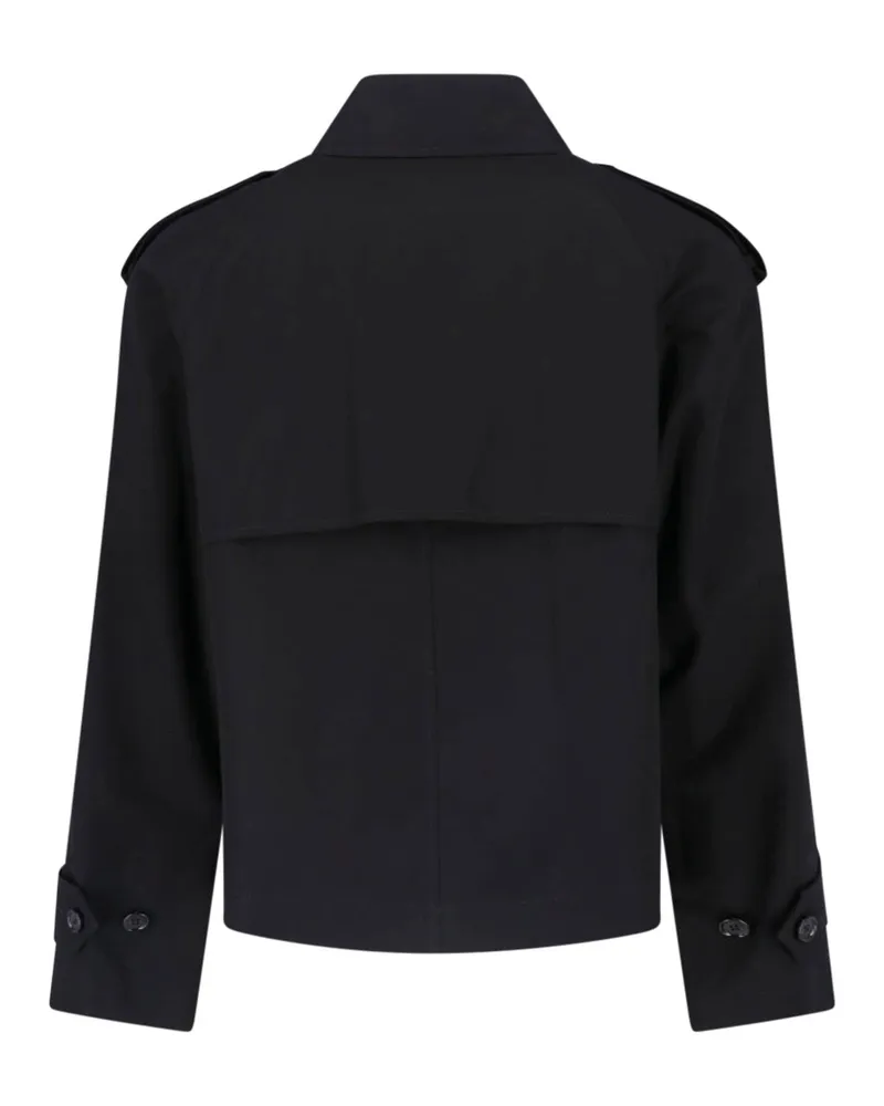 Burberry Men's Jackets Black Cotton Black