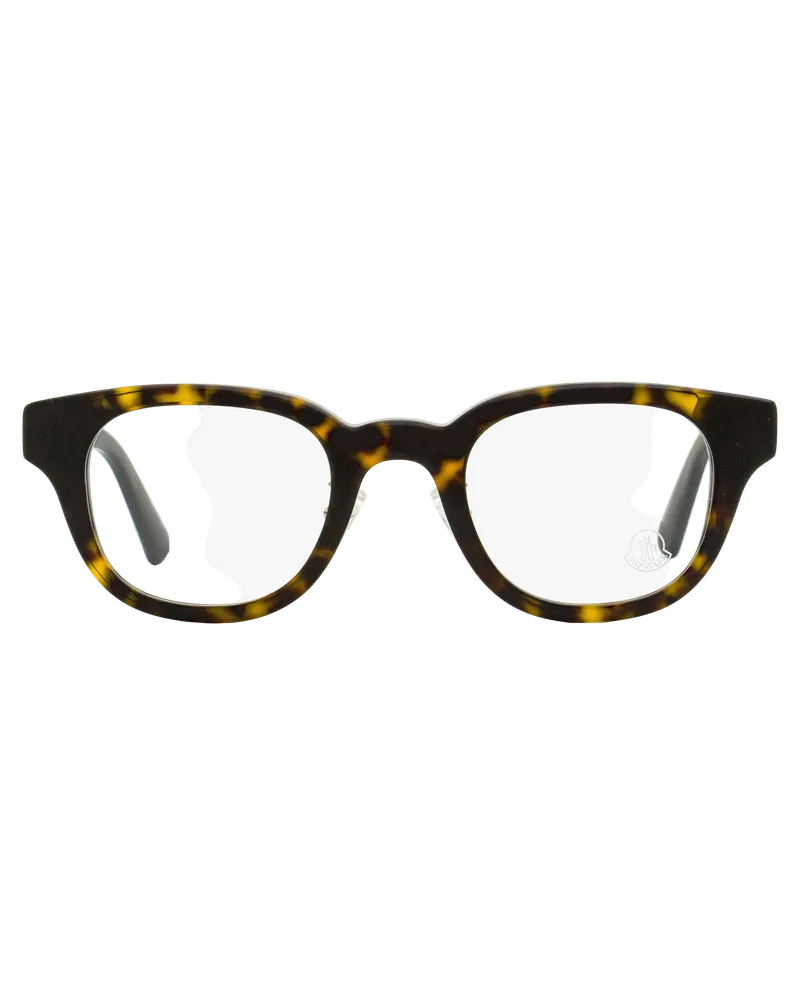 Moncler Men's Alternative Fit Eyeglasses Ml5157d 052 Havana 46mm Plastic (acetate) Sunglasses Brown