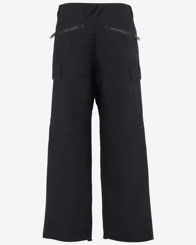 Burberry Men's Cargo Trousers Nylon Black Polyamide Black