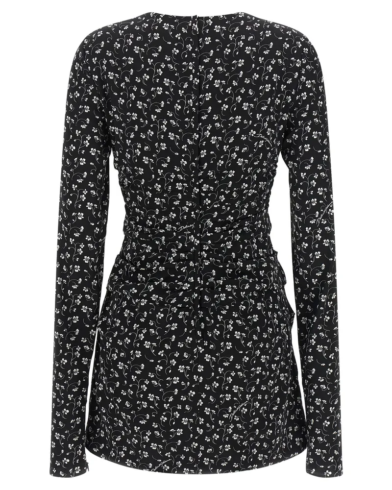 Dolce & Gabbana Floral-Print Dress — Black Black