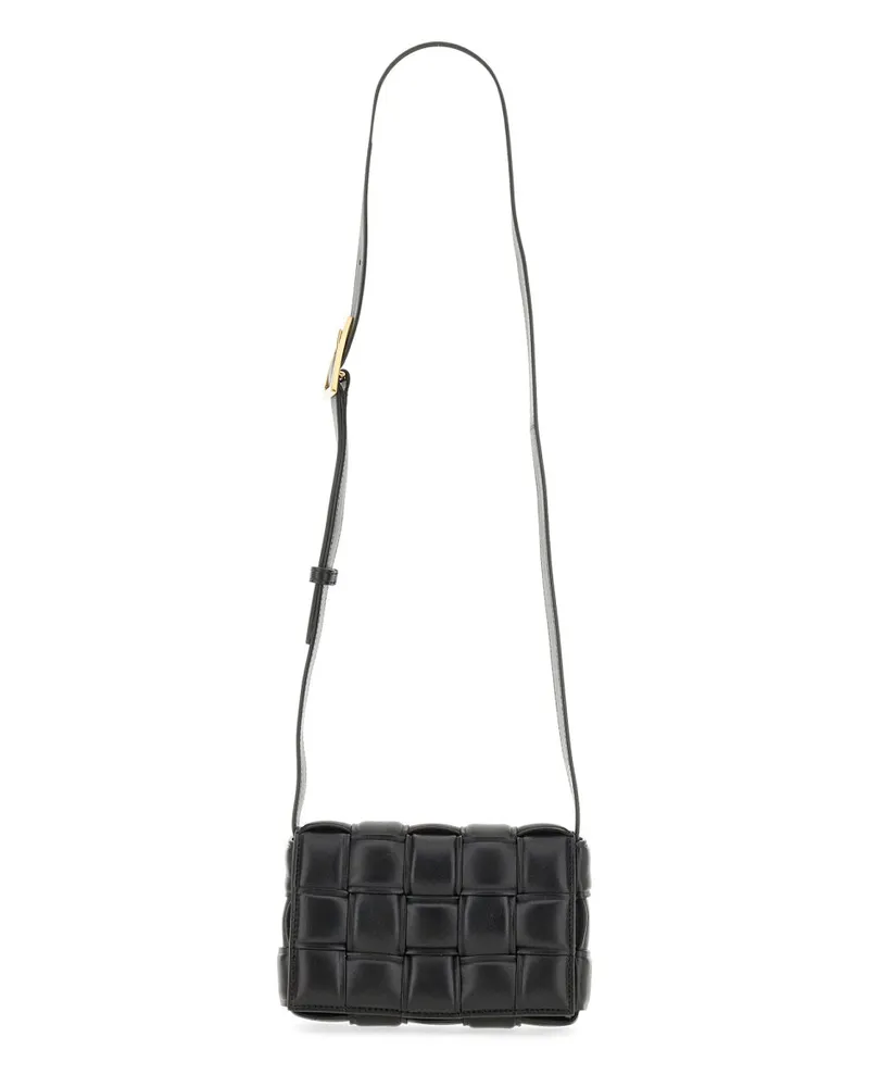 Bottega Veneta Women's Shoulder Bag Cassette Black Main: Lambskin Black