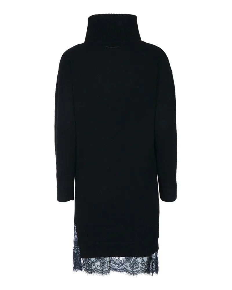 Ermanno Scervino Sweater Dress — Black Black