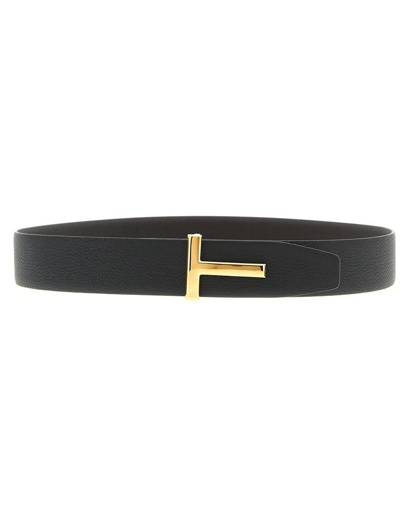Tom Ford Icon Belt — Black Black