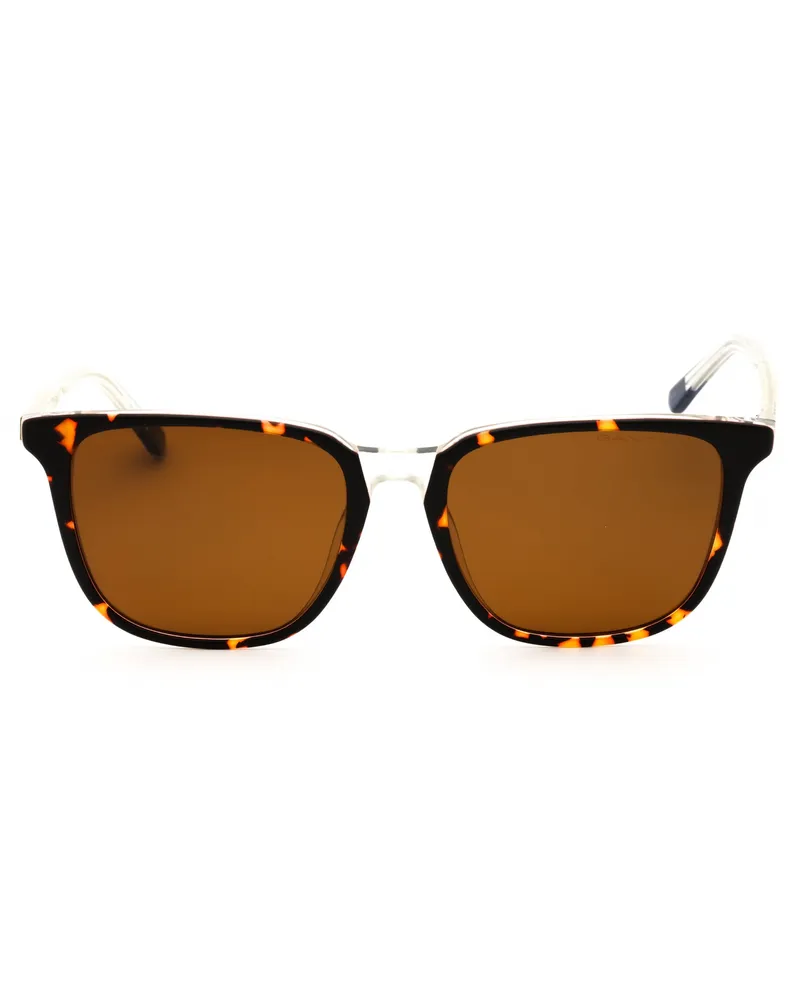 Gant Men's Ga7101 Sunglasses Brown Brown