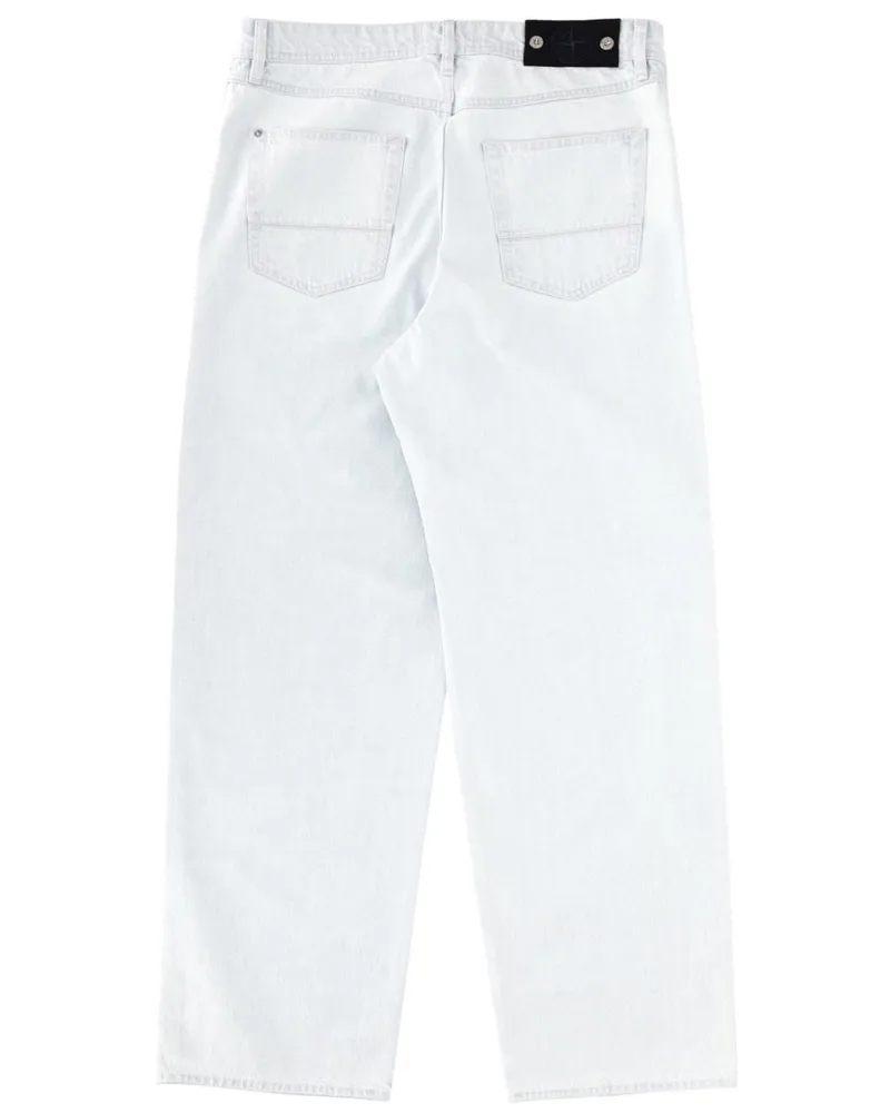 Stone Island Cotton Denim Jeans — Blue Blue