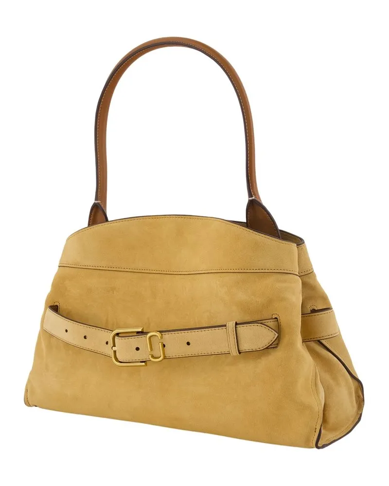 Marc Jacobs Women's The Satchel Shoulder Bag -  Leather Beige Cowhide Shoulder-Hobo-Bags Beige