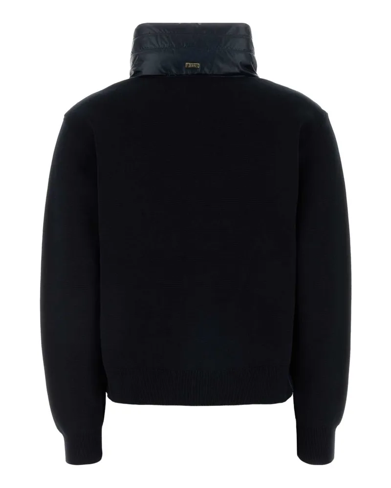 Herno Bimateriale Down Jacket — Navy Navy