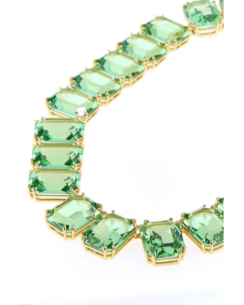 Swarovski Women's Embellished Metal Millenia Collar 000 Collane Necklaces Green