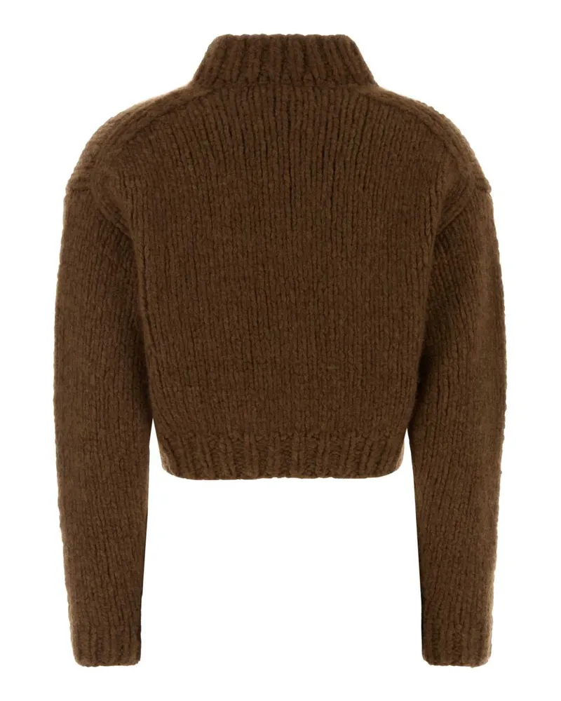 Miu Miu Women's Cardigan Brown Cashmere Brown