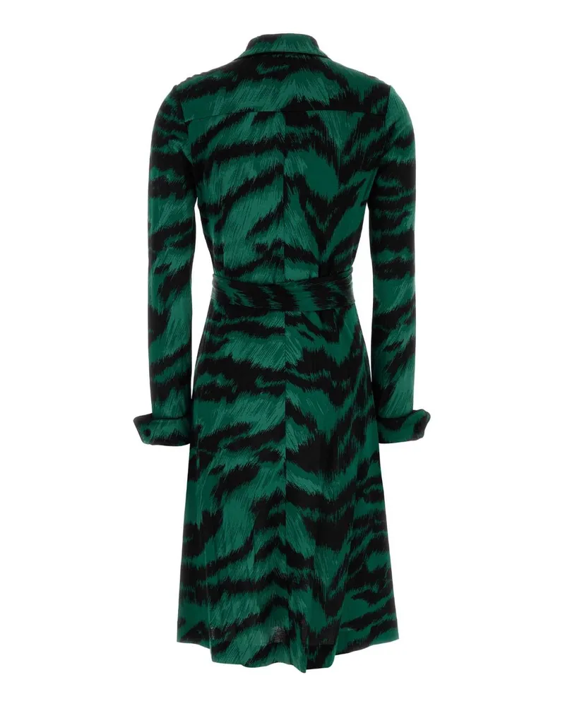 Diane von Furstenberg Diane Shirt Dress — Green Green