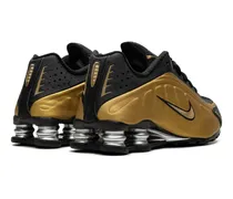 Shox R4 Sneakers — Gold