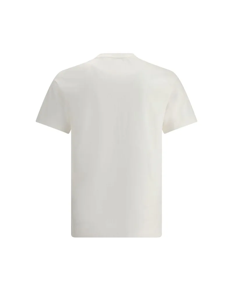 Burberry Men's White Cotton T-Shirt White