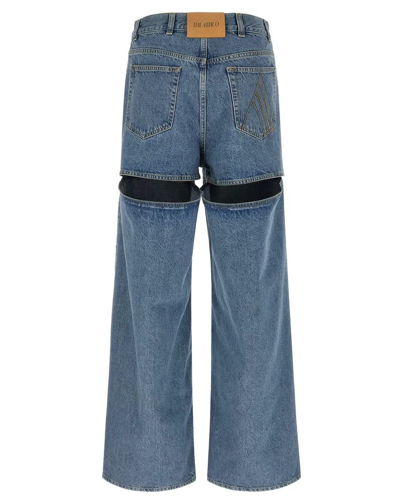 ATTICO Women's Blue Cotton Jeans Denim Clothing Blue
