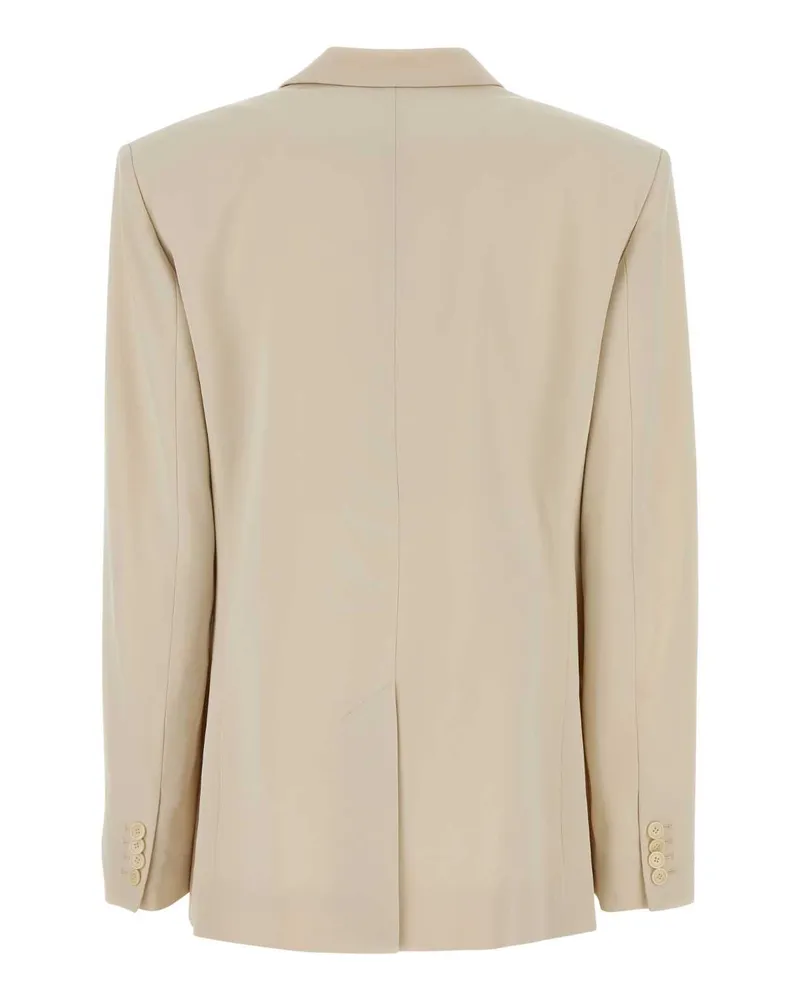 Isabel Marant Women's Calie Blazer Beige Acetate Soie Blazers Beige