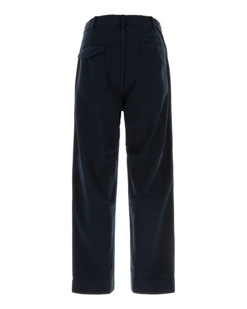nanamica Cotton Cargo Pants — Navy Navy