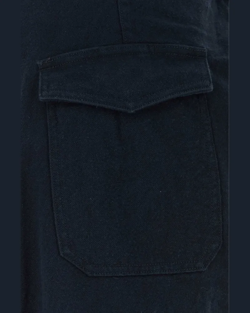nanamica Cotton Cargo Pants — Navy Navy
