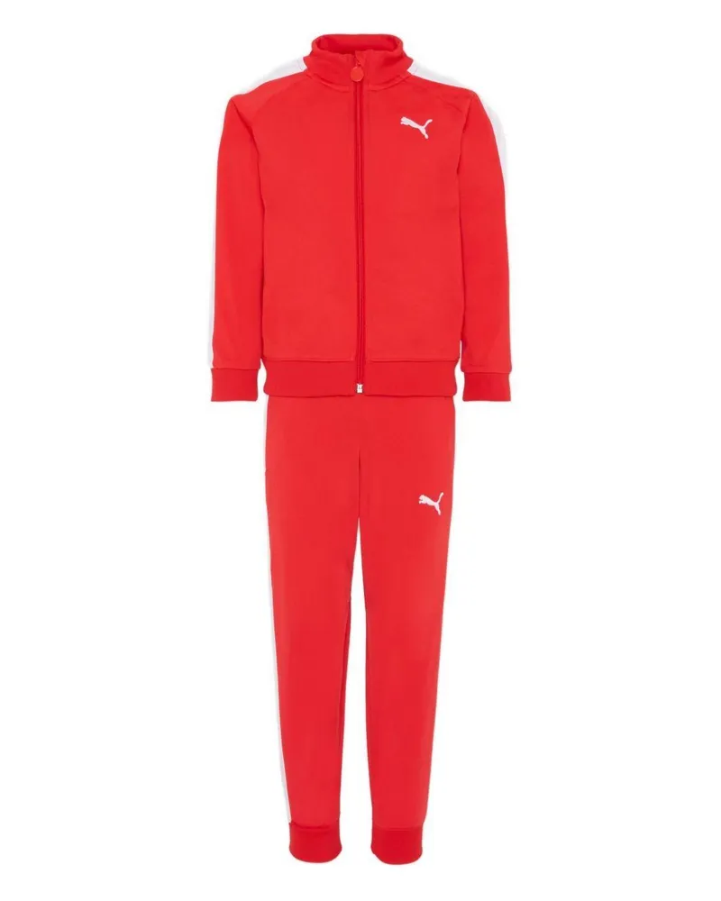Puma Kids Sporty Set With Zip Closure Red Recycled Polyester Sets Accessory Red