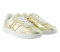 Women's Swan Sneaker Gold Calfskin