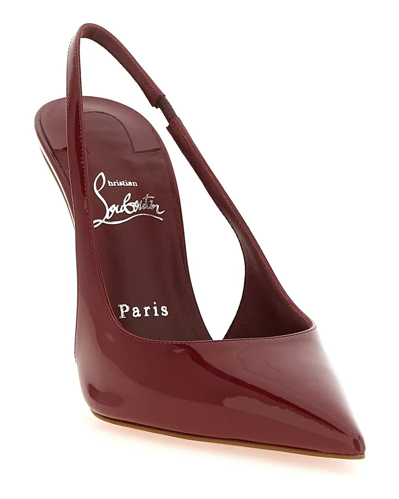 Christian Louboutin Miss Z Slingback — Burgundy Burgundy