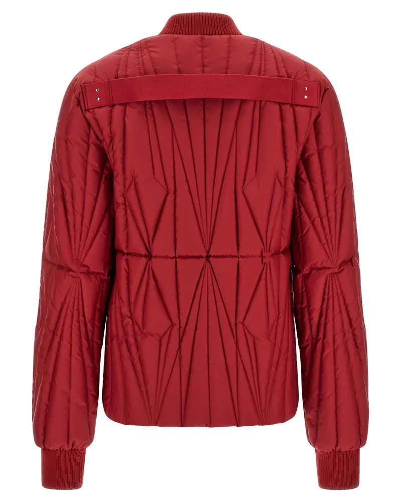 Rick Owens Down Jacket — Red Red