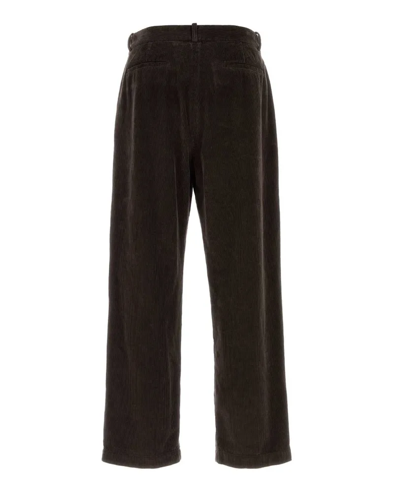 The Row Tuxo Pant Trousers — Brown Brown