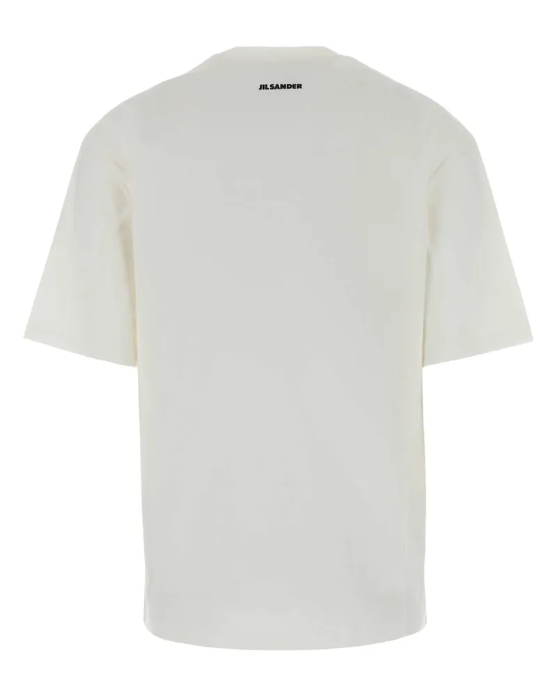 Jil Sander Cotton T-Shirt — White White