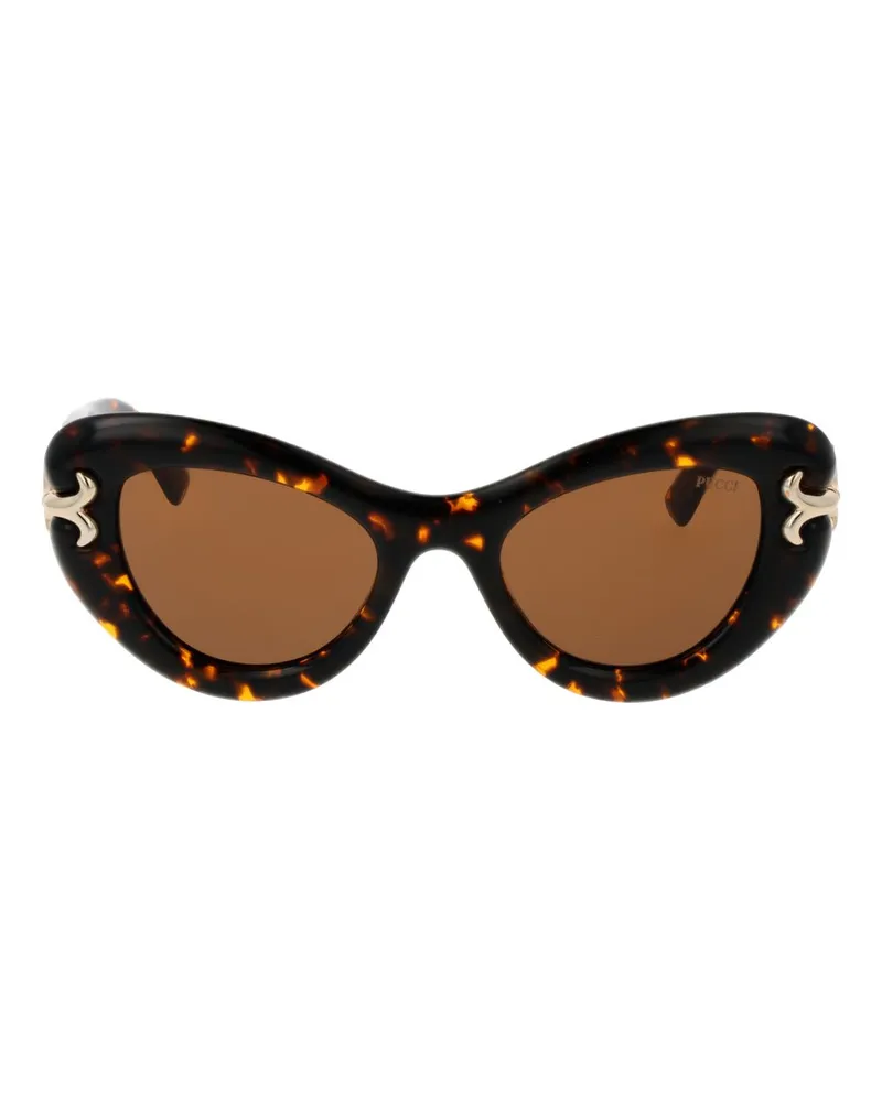 Emilio Pucci Women's Multicolor Acetate Sunglasses Multicolor