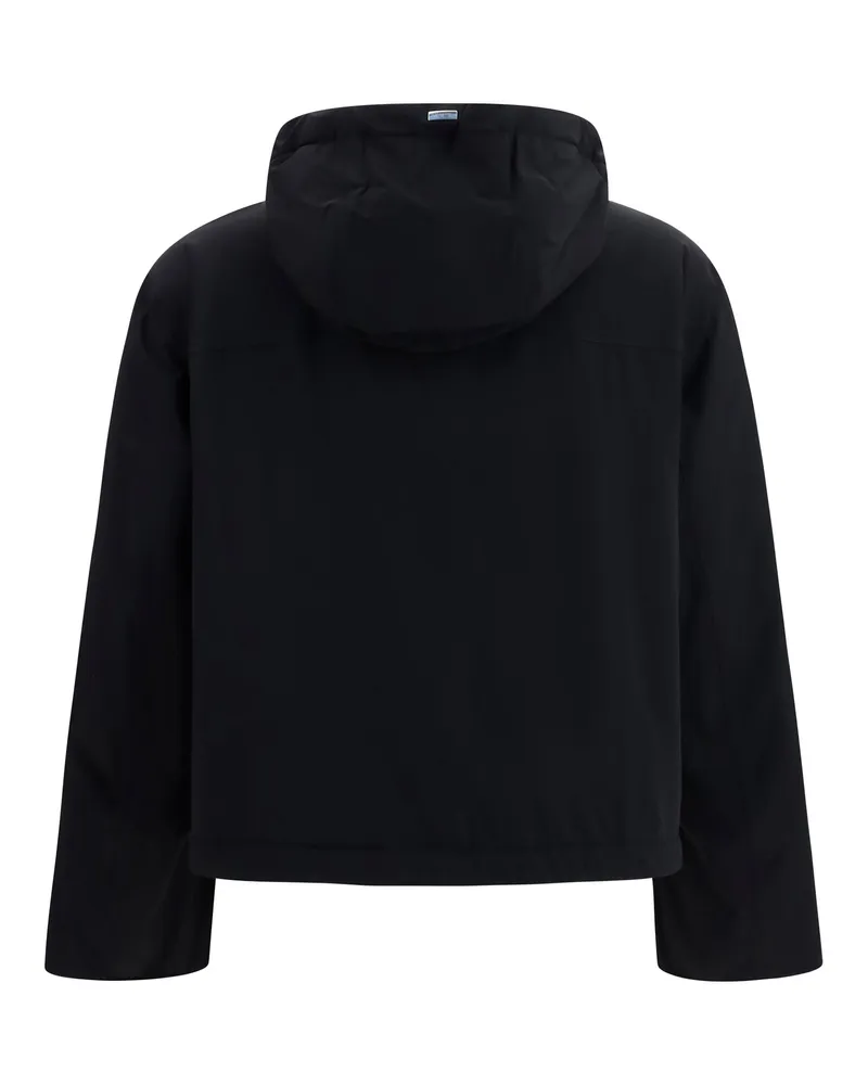 Herno Women's Hooded Down Jacket Nero Coat Black