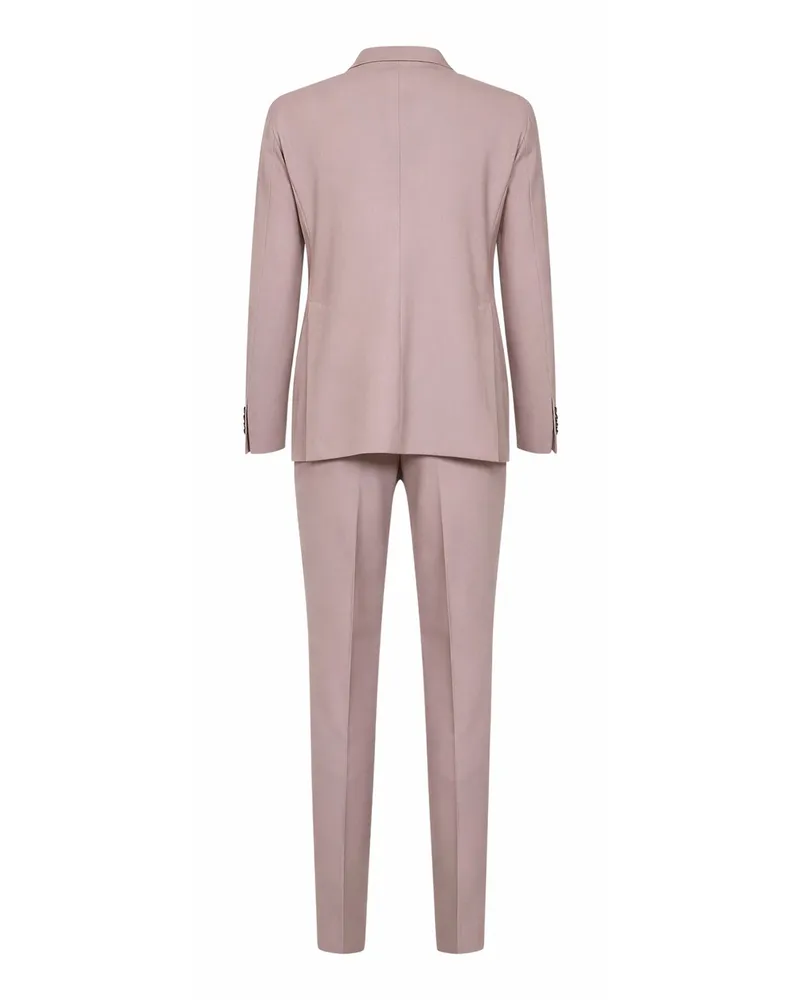 Tagliatore Vesuvio Pant Suit — Pink Pink