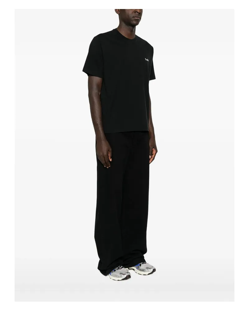 VETEMENTS Cotton T-Shirt — Black Black