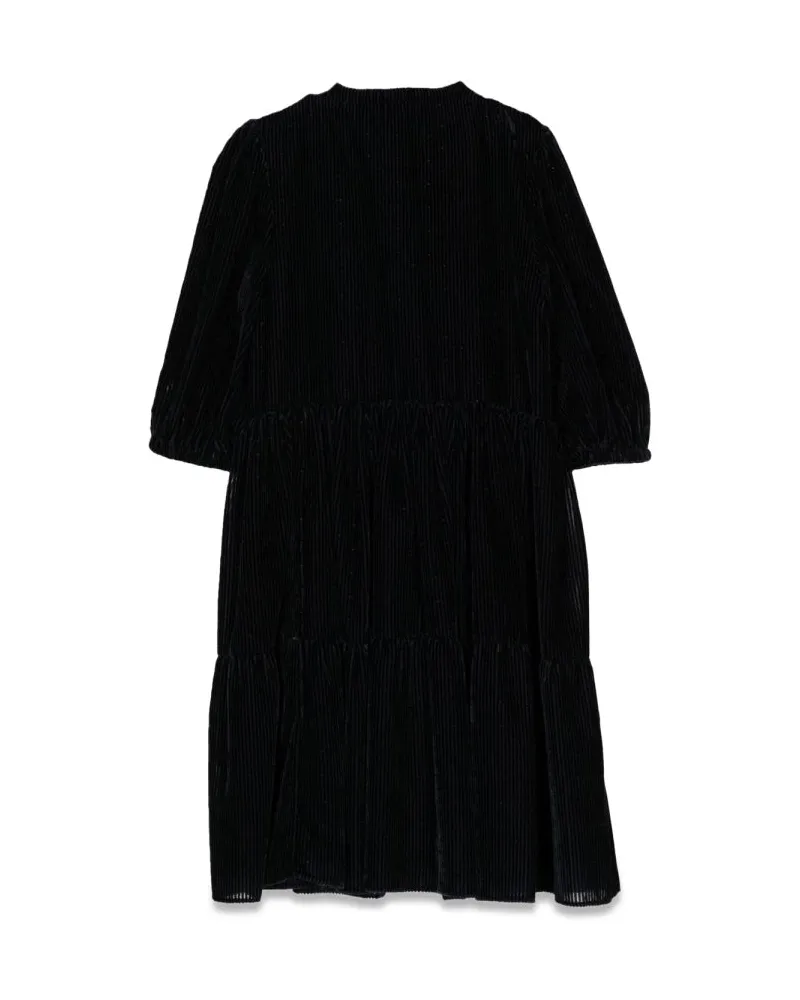 Emporio Armani Viscose Blend Dress — Blue Blue
