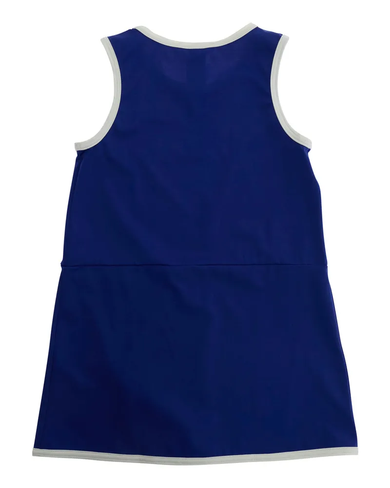 Marni Girls' Swim Cover-Up Blue Nylon Dress Blue