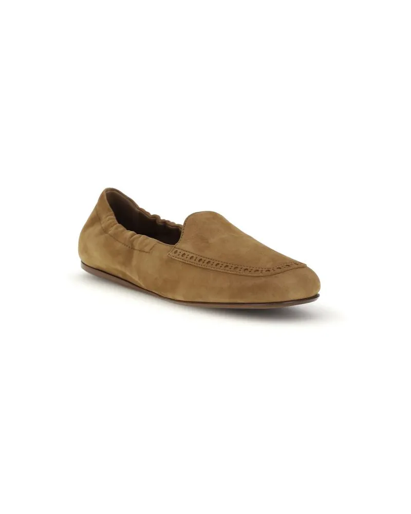 Church's Women's Brown Calf Leather Bos Taurus Slip-On Loafers Brown