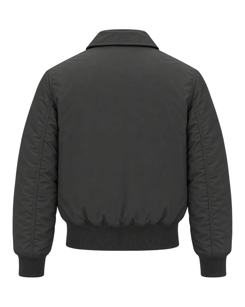 Alpha Industries Padded Bomber Jacket — Gray Gray