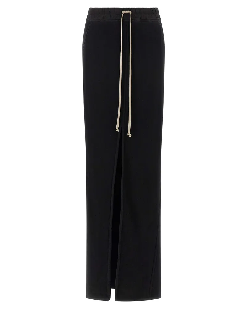 DRKSHDW by Rick Owens Women Black Cotton Mini Skirt Black