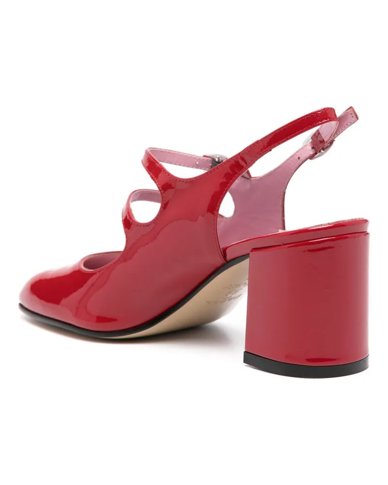 Carel Patent Leather Pump — Red Red