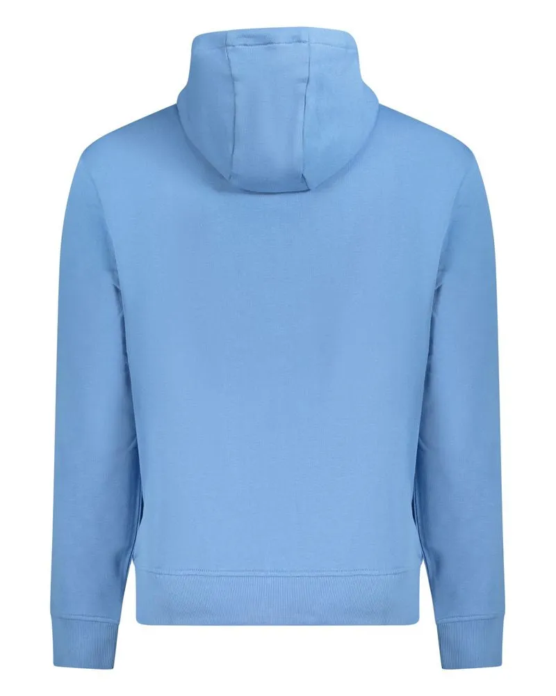 Napapijri Cotton Hoodie — Blue Blue