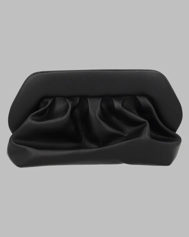 THEMOIRÈ Women's Clutch Bag Bios Black Recycled Black