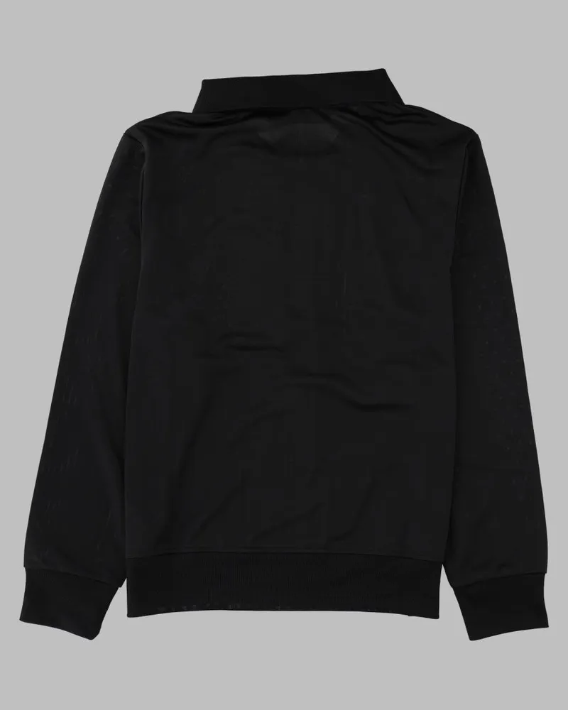 Palm Angels Colour-Block Logo Sweatshirt — Black Black