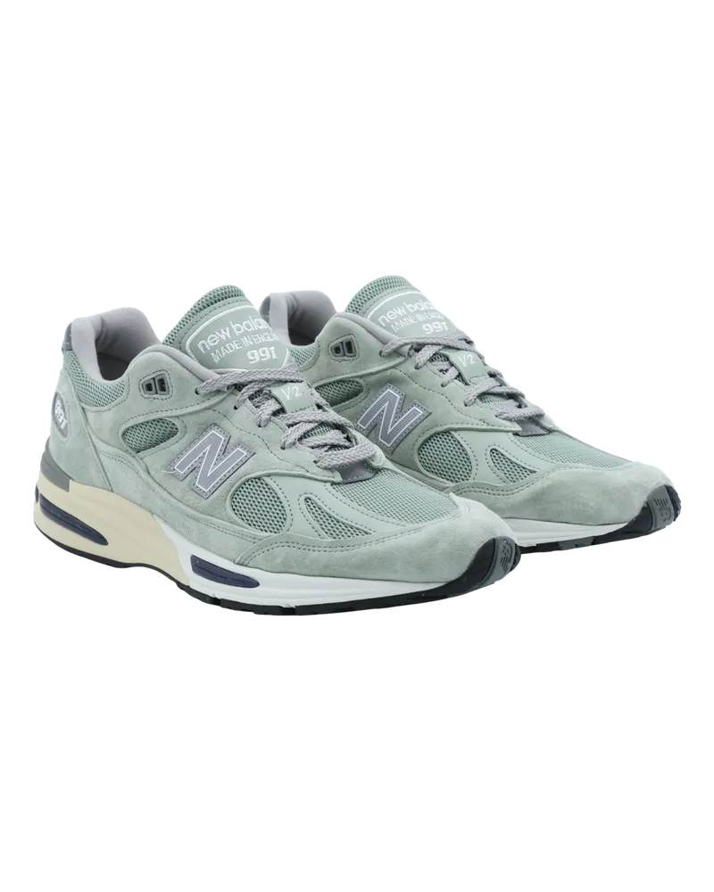 New Balance Men's Sneakers Seagrass Silver _cover Tex-Le Sole El Tex/le Gray