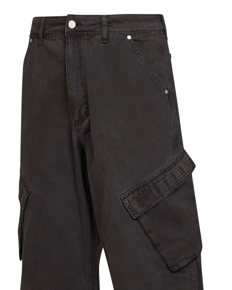 REPRESENT Cotton Twill Cargo Pants — Brown Brown