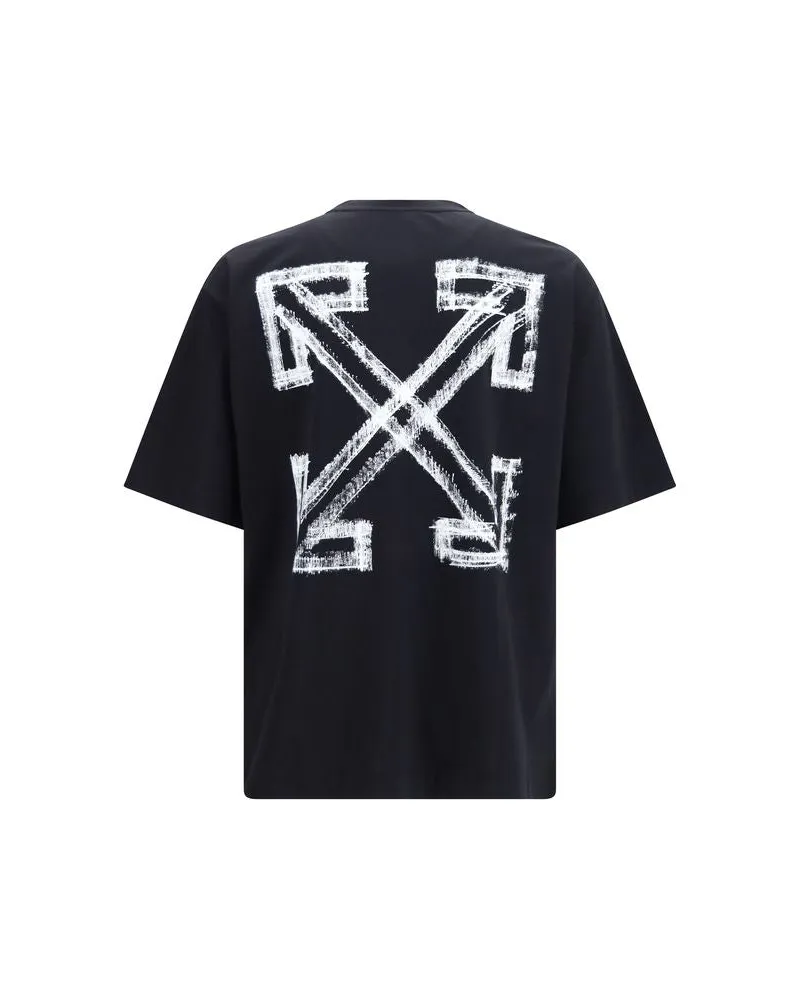 OFF-WHITE Men's Black Cotton Sportswear Clothing Black