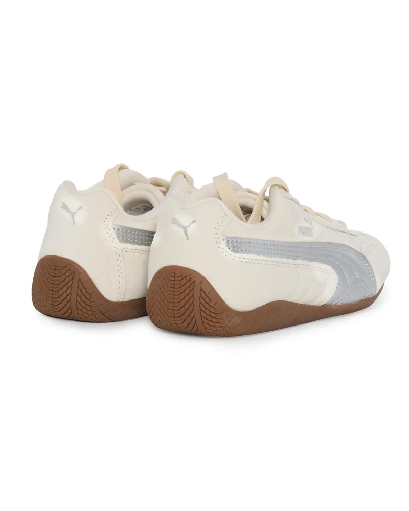 Puma Kids Speedcat Sneakers White Leather Trainers White