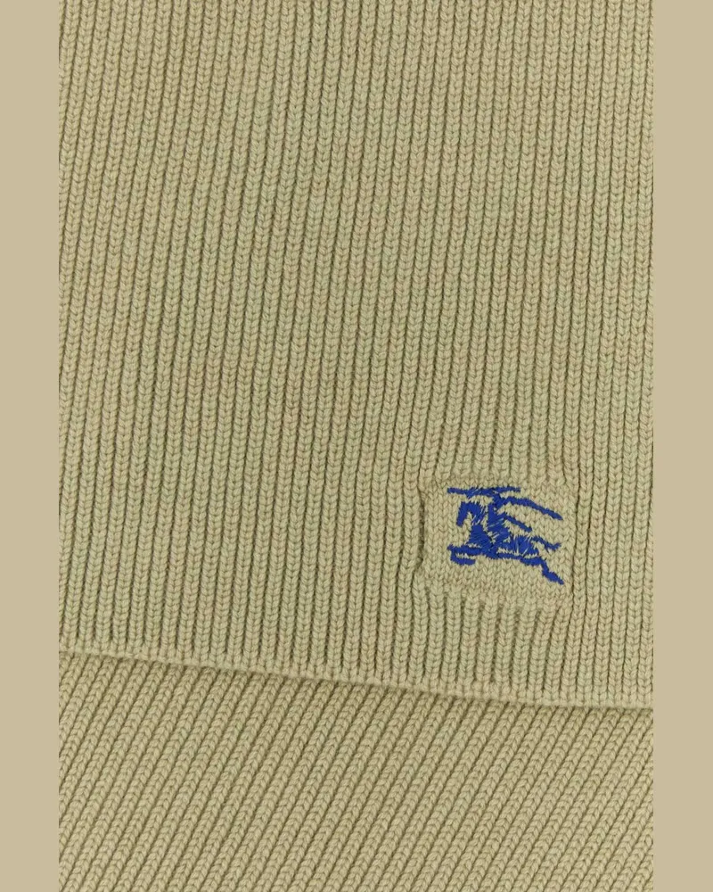 Burberry Unisex Khaki Cashmere Scarf B7311 Exterior: Sciarpe E Foulard Beige