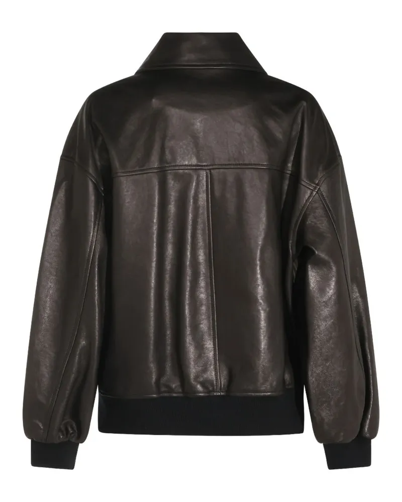 KHAITE Women Jacket Shelman Black Lambskin Black