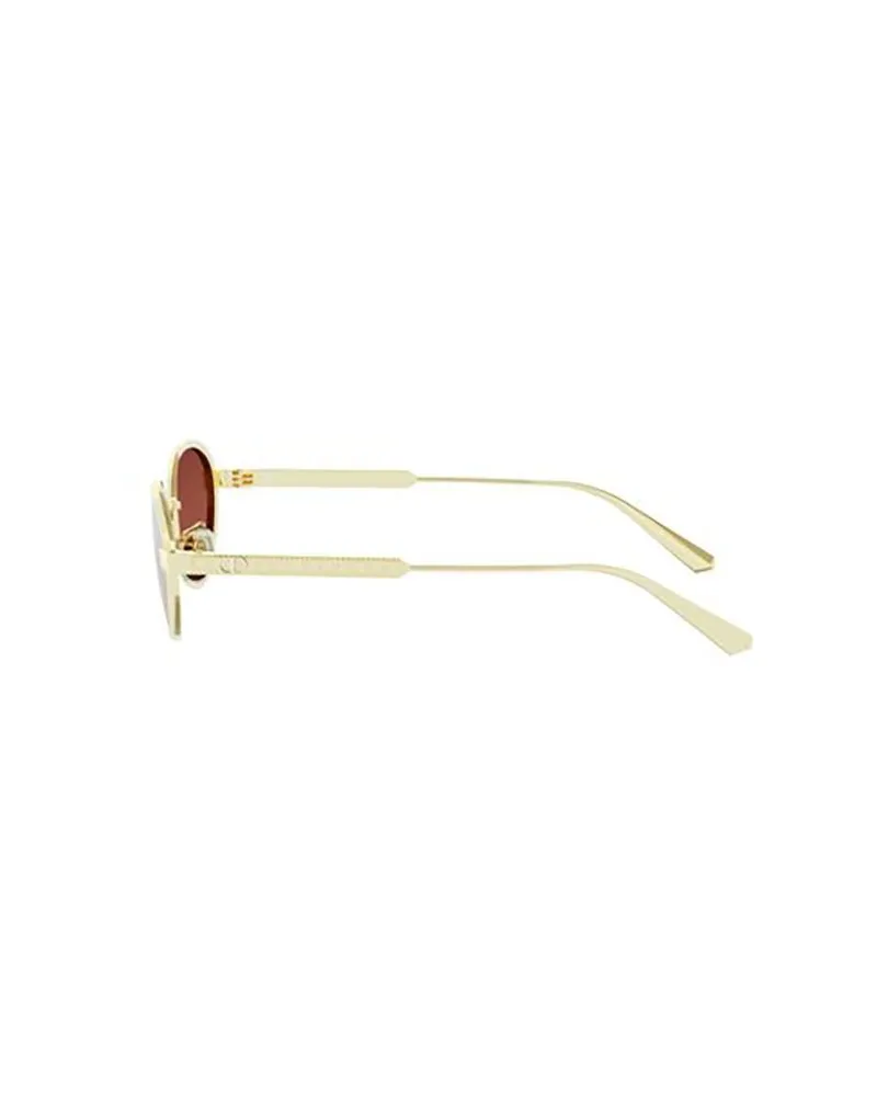 Dior Women's Sunglasses Metallic Metal Yellow