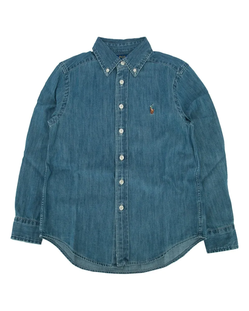 Ralph Lauren Denim Shirt — Blue Blue