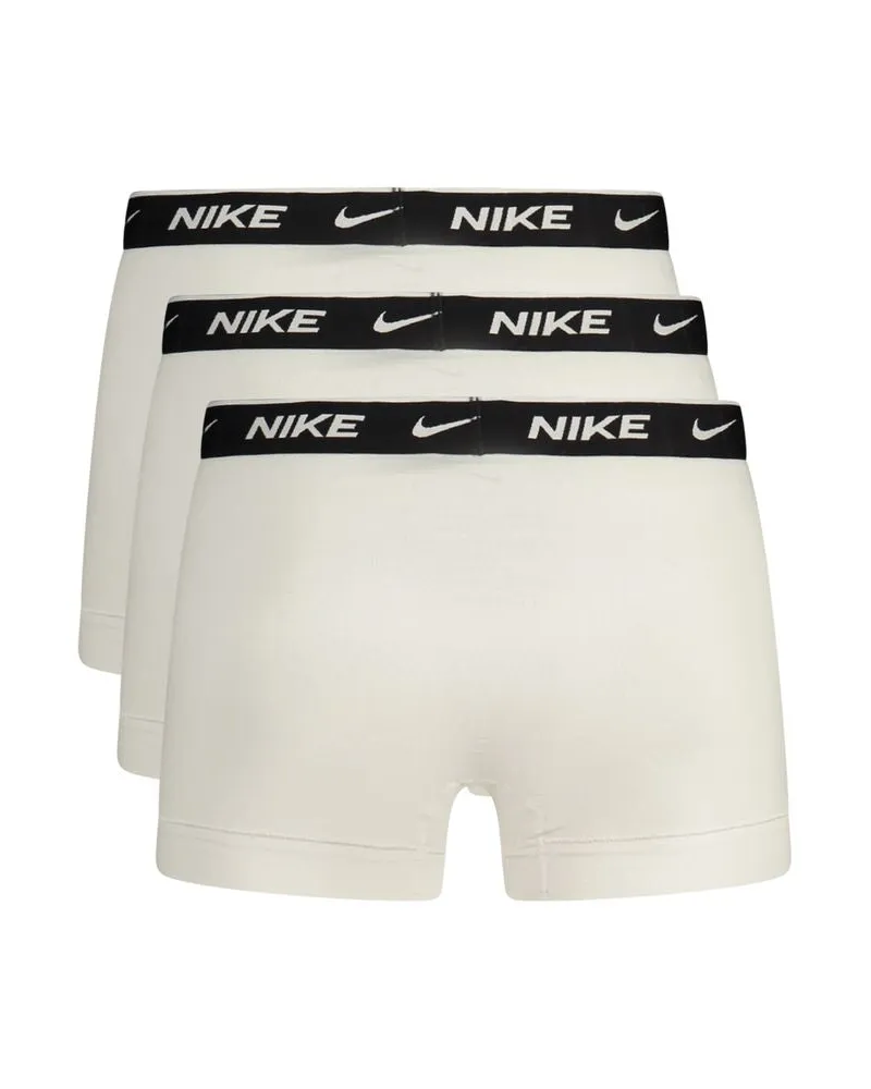 Nike Cotton-Blend Boxer Shorts — White White